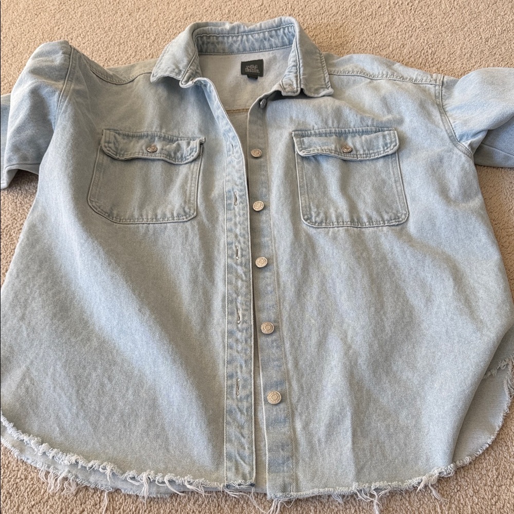 wild fable Light Blue Denim Jean Jacket